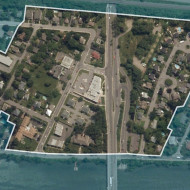 Périmètre pour les invitations à la première rencontre de consultation. Les propriétaires et occupants de 86 propriétés, incluant 111 logements et 16 locaux commerciaux ont été conviés à la rencontre du 23 avril 2025.